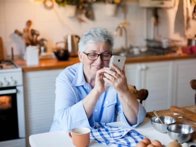older woman